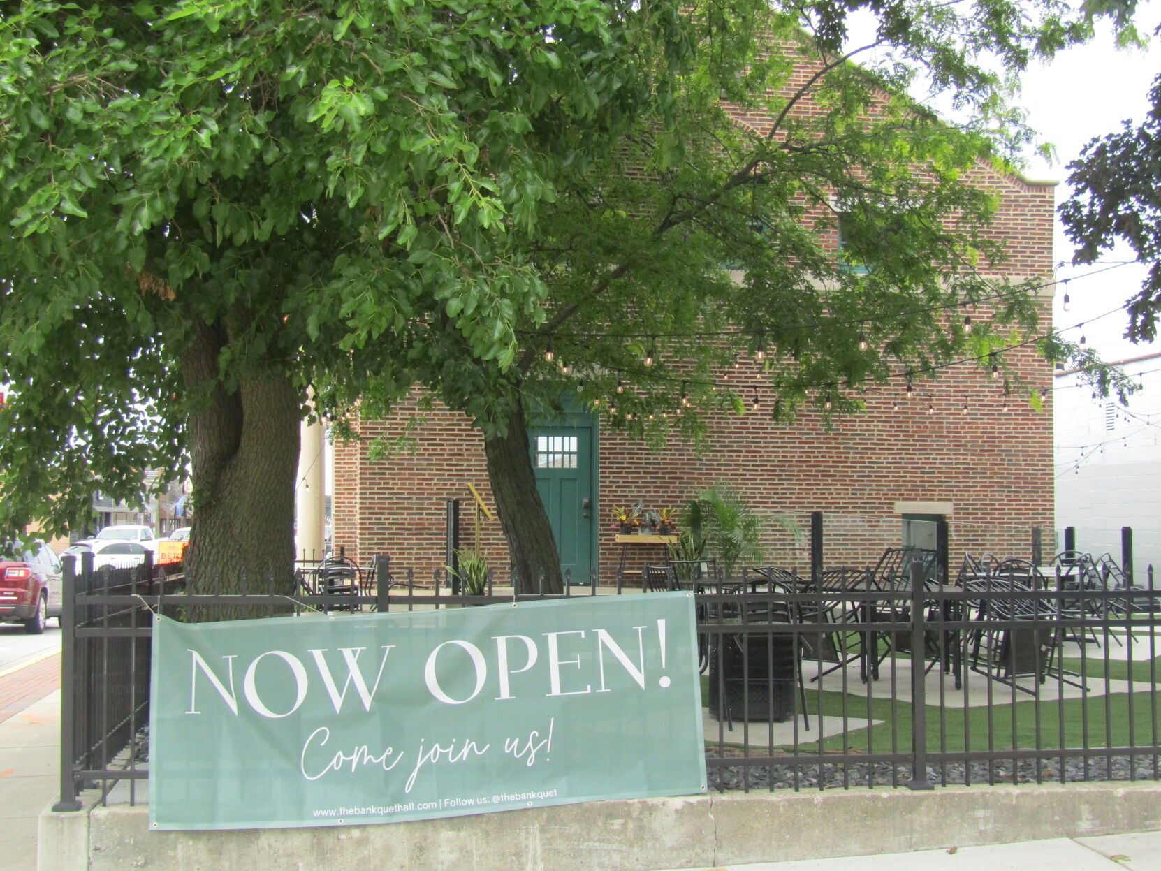 Now open
